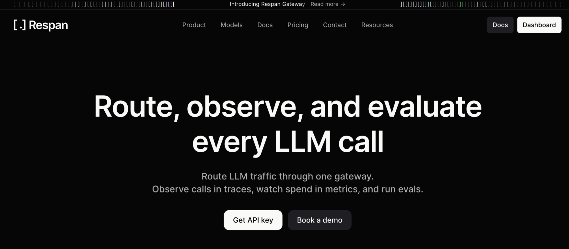 Respan AI Gateway for LLM Routing